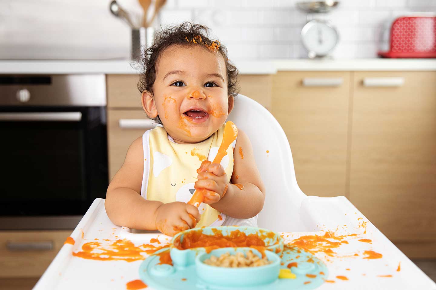 Remove diaper Food or Formula Stains