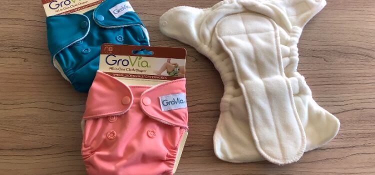 GroVia Newborn All-in-Two Diapers 