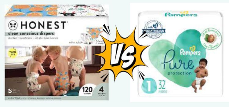 honest diapers vs pampers pure