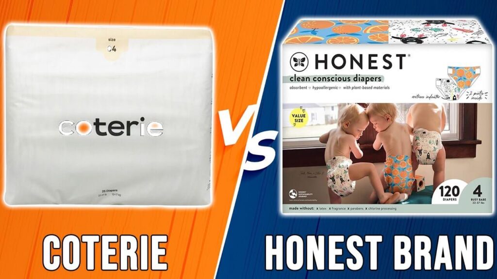 Coterie Diapers vs Honest Diapers